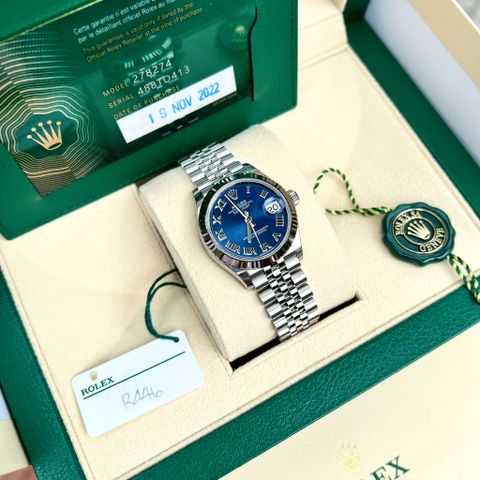  Rolex Datejust 278274 Blue Dial 31mm - Cọc Số Roman 