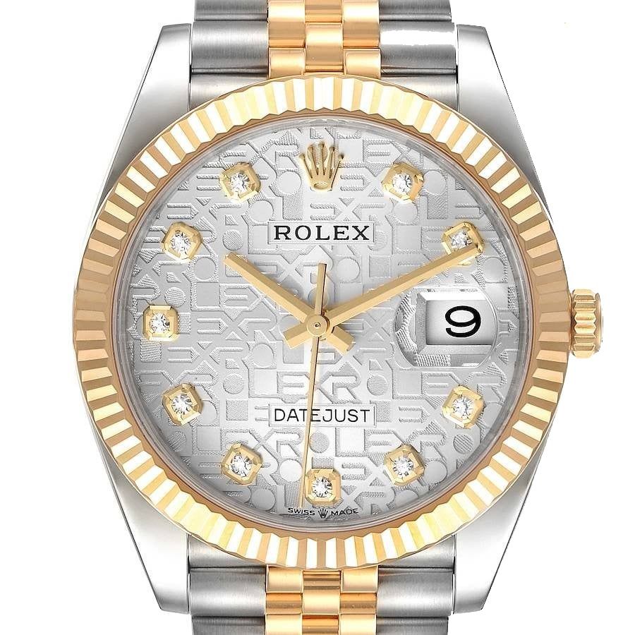  Đồng Hồ Rolex Datejust 36mm 116233 Mặt Số Vi Tính Trắng 