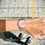  Đồng hồ Nam Rolex Day – Date 118235 Mặt vi tính hồng Diamond vàng hồng đúc 18k Size 36mm 