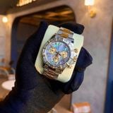  Rolex Daytona 116503 Dark Mop Crystal Diamond Two Tone Steel Gold 40mm 