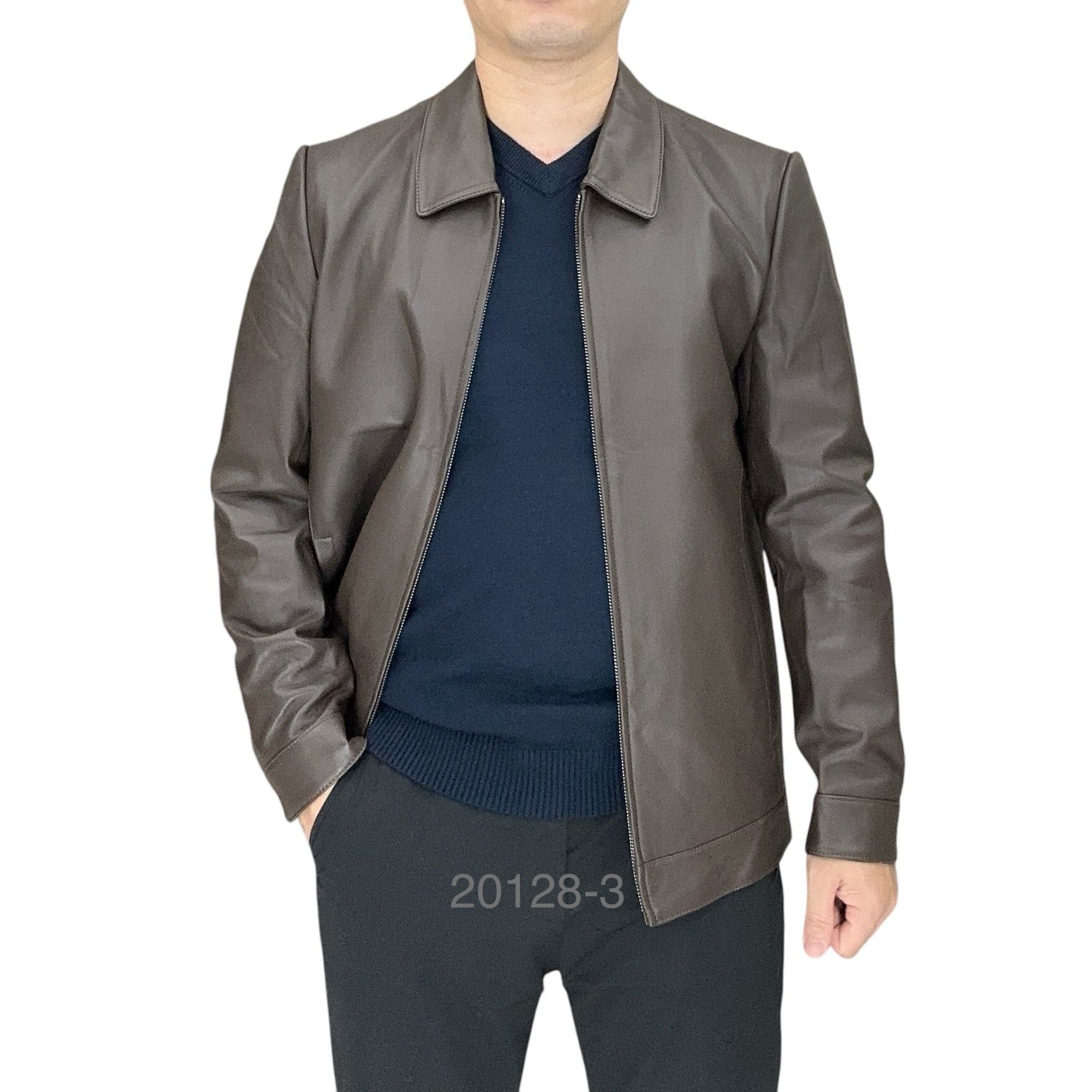 Khoác Da Cừu Cổ Bẻ 20128-3