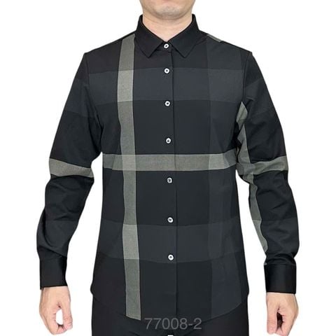  Sơ Mi Co Giãn Dài 77008-2 