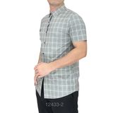  Sơ Mi Ngắn Tay Kẻ Ô 12433 