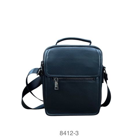  Túi Đeo Chéo Da Trơn 8412-3 