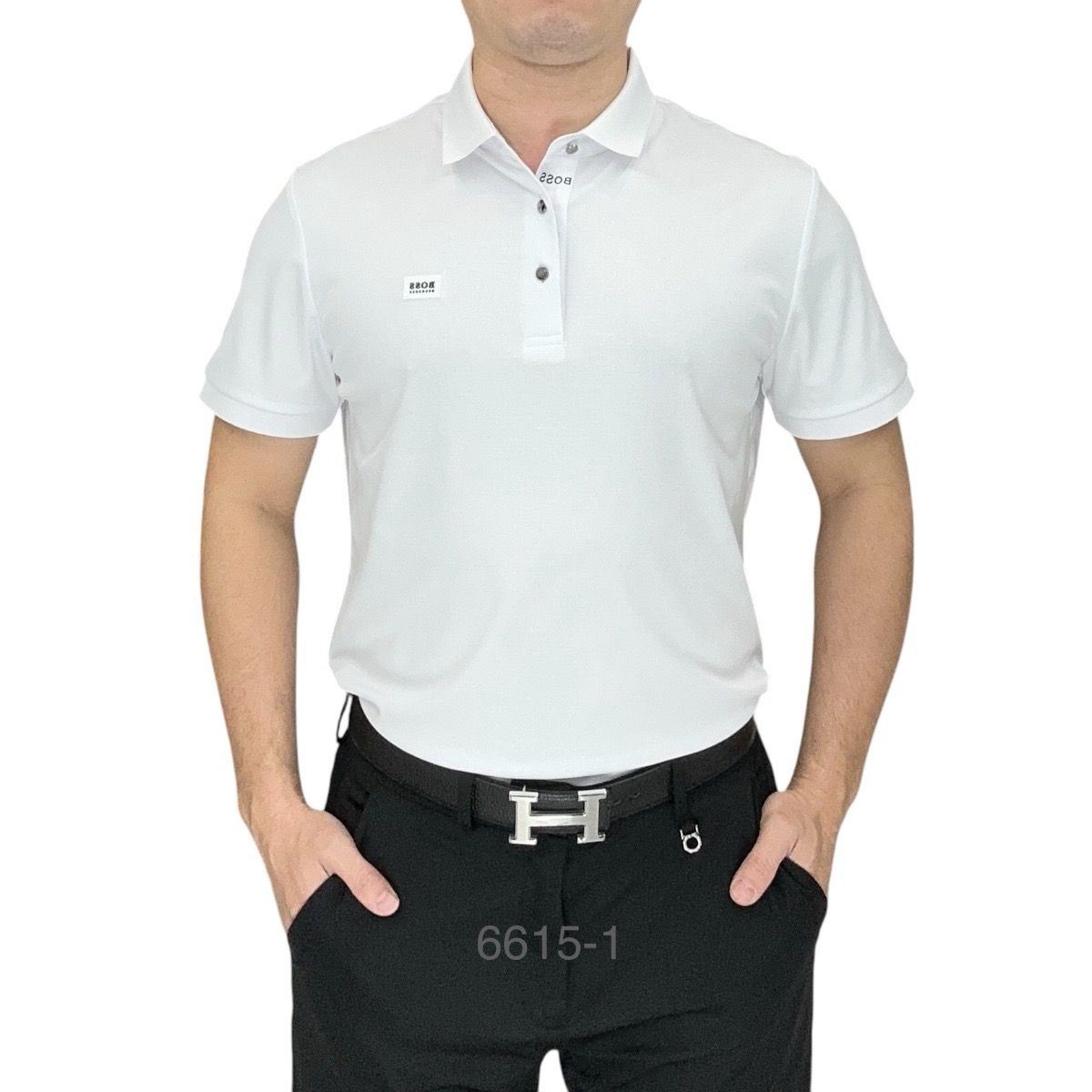 Polo Ngắn Tay Trơn 6615