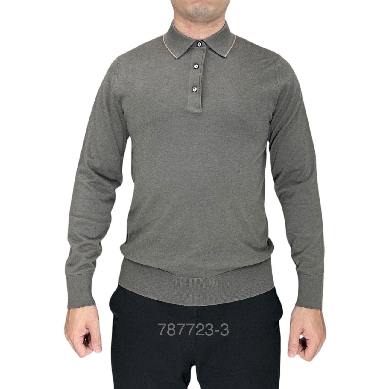 Len Cổ Bẻ Trơn 787723-3