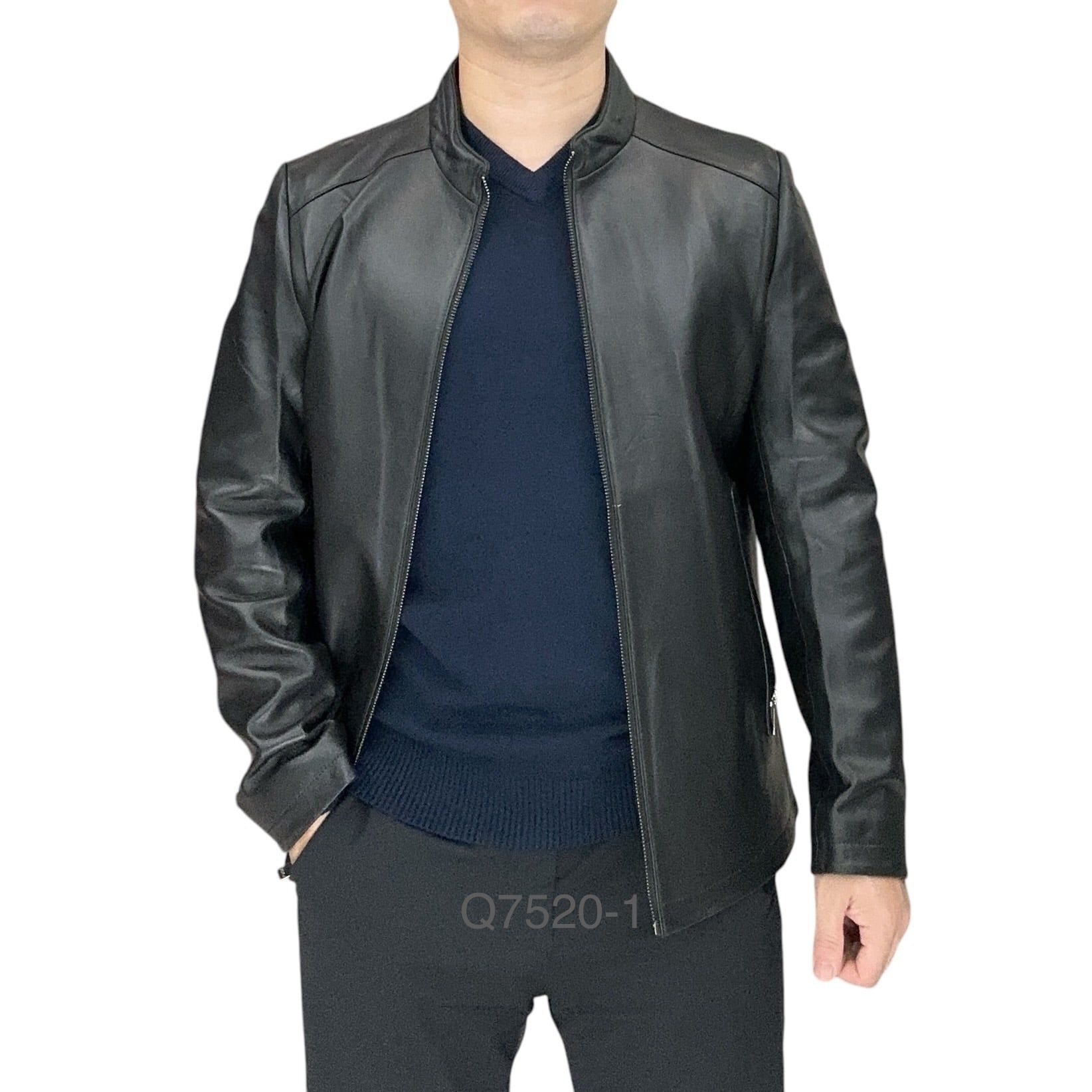 Khoác Da Cừu Cổ Đứng Q7520-1