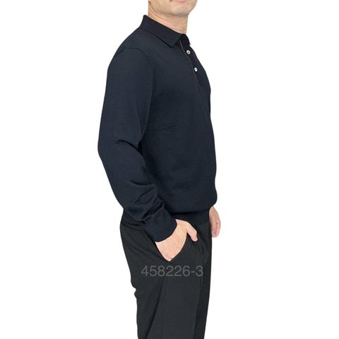  Len Cổ Bẻ Trơn 458226-3 