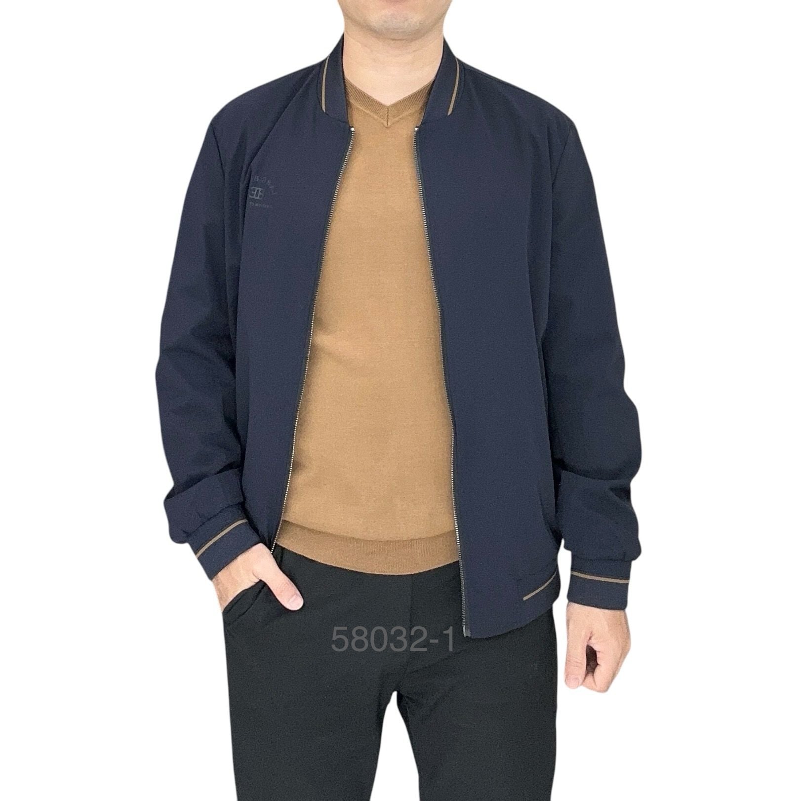 Khoác Gió 2 Mặt Cổ Bomber 58032-1