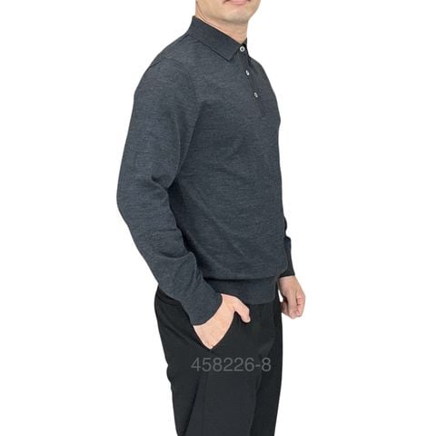  Len Cổ Bẻ Trơn 458226-8 