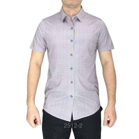  Sơ Mi Co Giãn Ngắn Lượn 2512 
