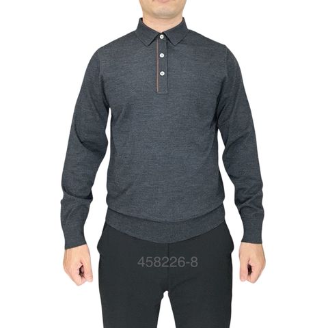  Len Cổ Bẻ Trơn 458226-8 