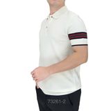  Polo Ngắn Tay Kẻ Tay 73261 