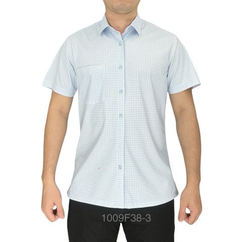  Sơ Mi Công Sở Ngắn Ngang 1009F38 