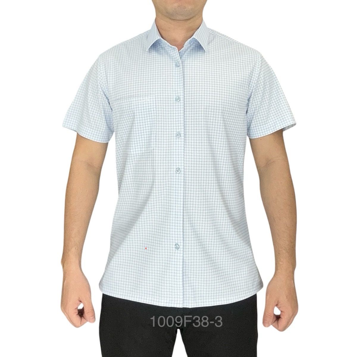 Sơ Mi Công Sở Ngắn Ngang 1009F38