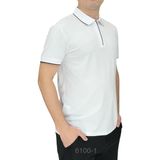  Polo Ngắn Tay Kéo Khóa 6100 