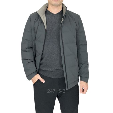  Áo Phao Cổ Đứng 2 Mặt 24715-3 