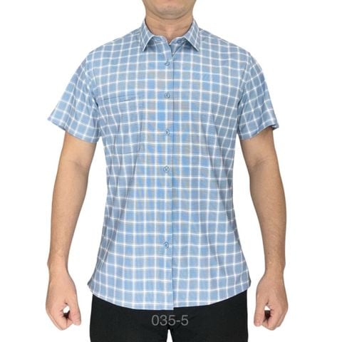  Sơ Mi Công Sở Ngắn Ngang 035 