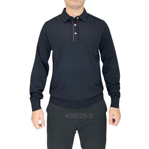  Len Cổ Bẻ Trơn 458226-3 