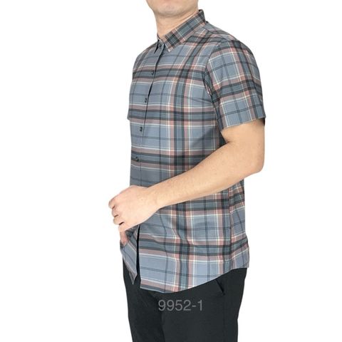  Sơ Mi Co Giãn Ngắn Lượn 9952 
