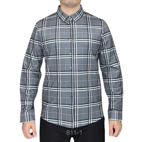  Sơ Mi Co Giãn Dài 811-1 