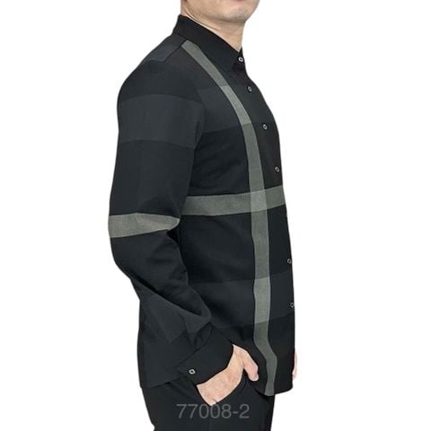  Sơ Mi Co Giãn Dài 77008-2 