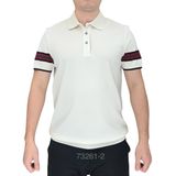  Polo Ngắn Tay Kẻ Tay 73261 