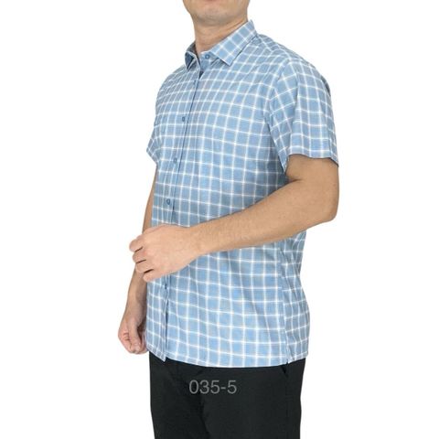  Sơ Mi Công Sở Ngắn Ngang 035 