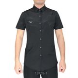  Sơ Mi Ngắn Tay Hình Chìm 12435 
