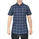  Sơ Mi Co Giãn Ngắn Ngang 50535 