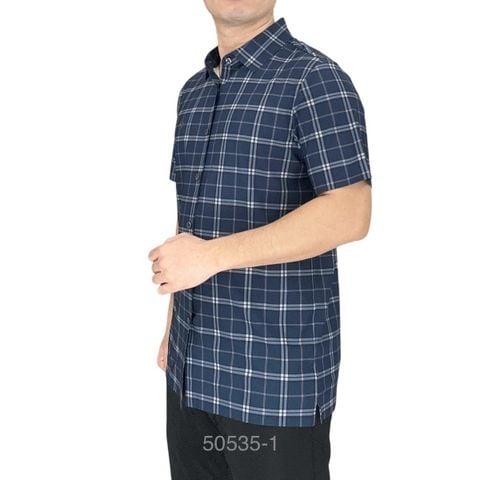  Sơ Mi Co Giãn Ngắn Ngang 50535 