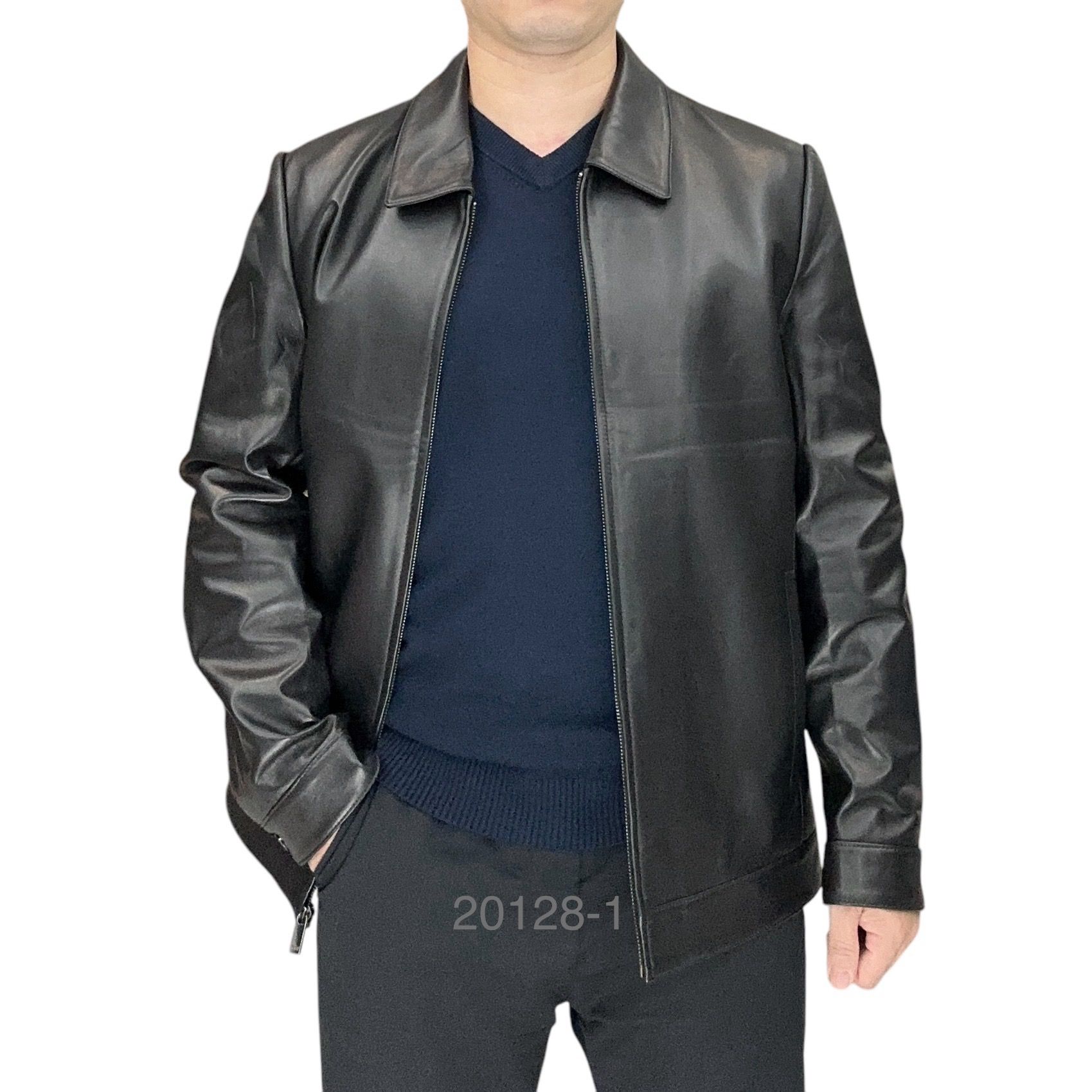 Khoác Da Cừu Cổ Bẻ 20128-1