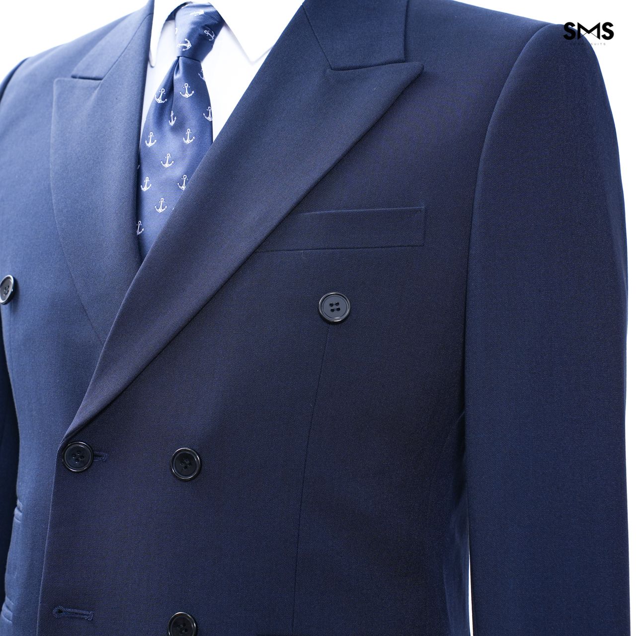 Áo vest xanh navy kẻ sọc AV403  depazi