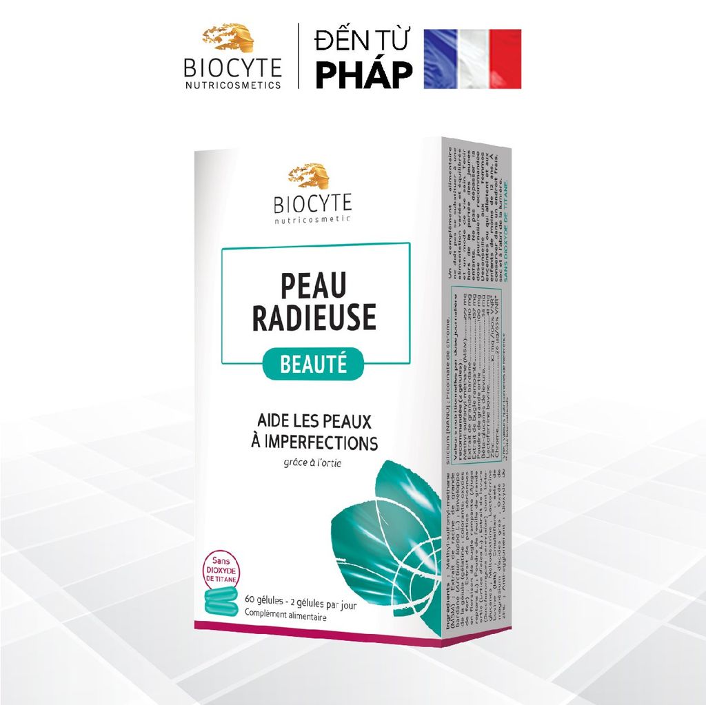  B07 – Peau Radieuse Beauté – Viên Uống Giúp Giảm Mụn 