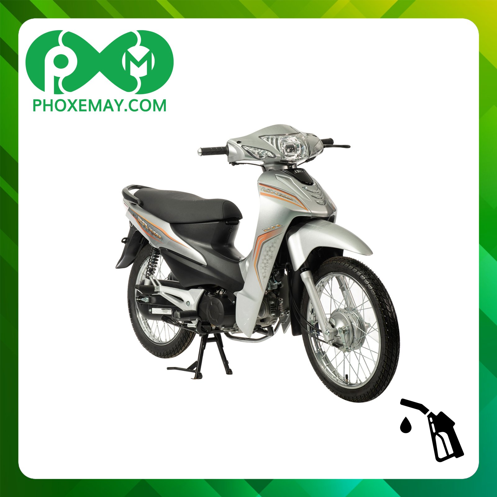 Xe máy 50cc WS50 2022 màu trắng TAYA MOTOR