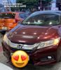 Bọc Ghế Da Màu Đen Phối Đỏ Cho Xe Honda City Mới Nhất