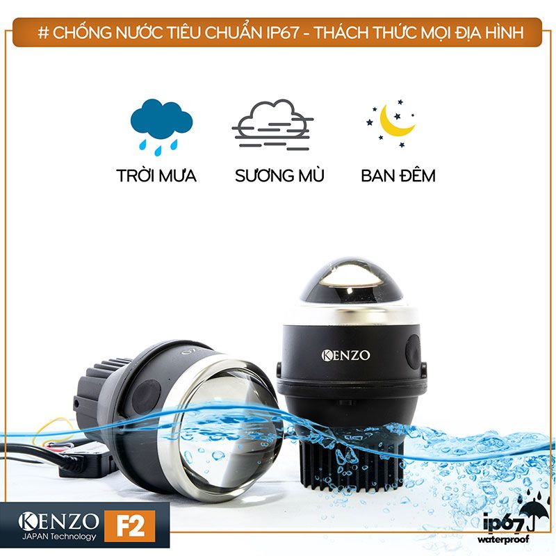 BI LED GẦM KENZO F2