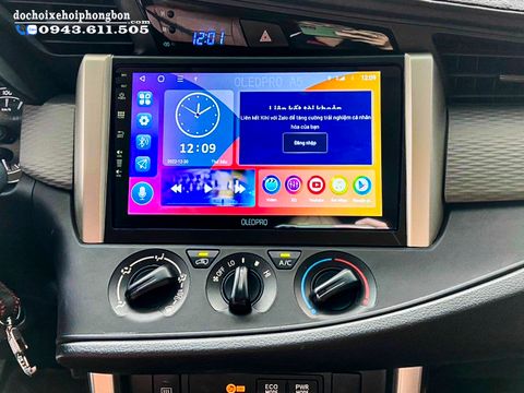  Lắp Đặt Màn Hình Android Oled A5 Cho Xe Toyota Invona 