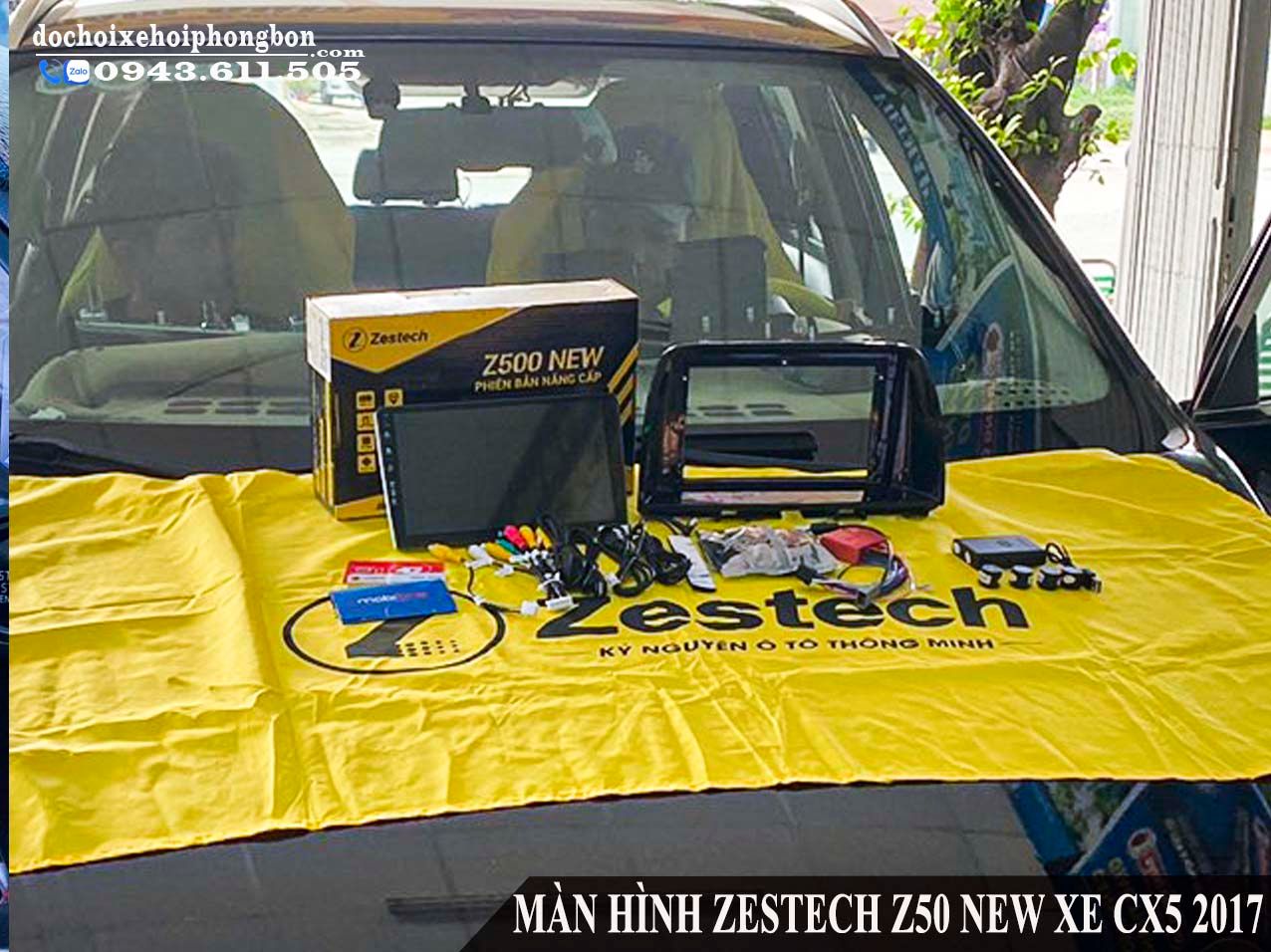 Màn Hình Zestech S500 New Cho Xe CX5