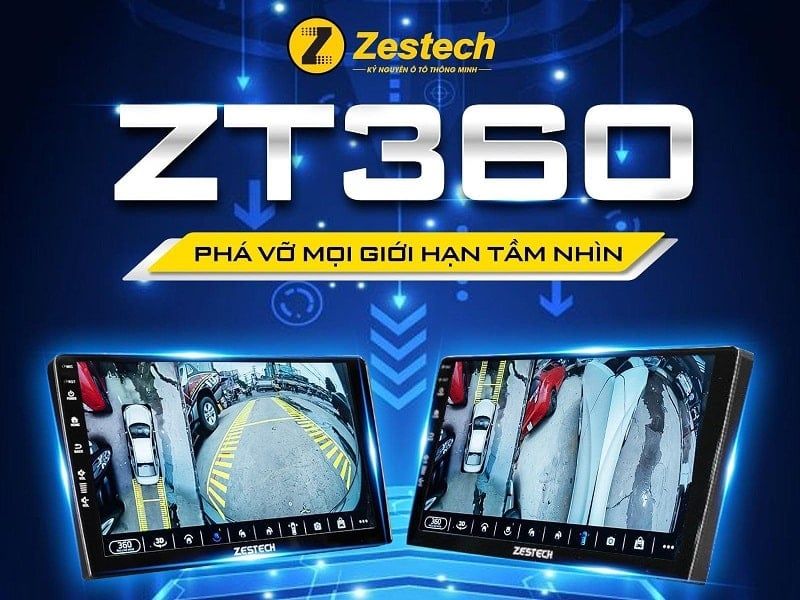 MÀN HÌNH Ô TÔ ANDROID ZESTECH ZT360