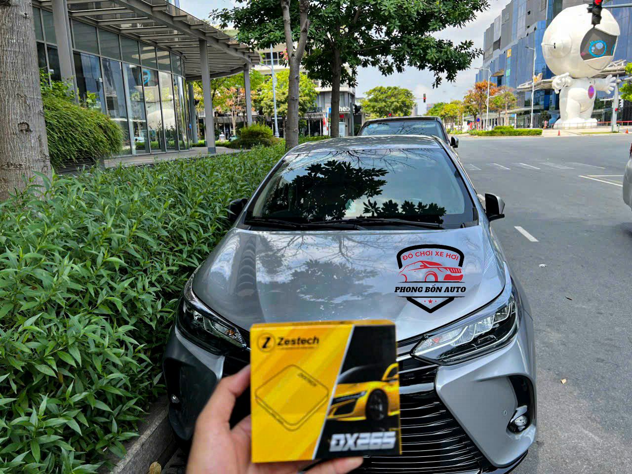 Xe Toyota Vios 2022 Lắp Android Box Zestech Dx265 Chính Hãng