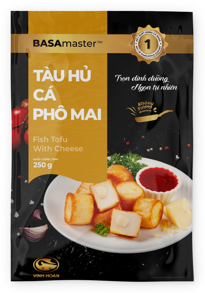  TÀU HỦ CÁ BASA PHÔ MAI (250G) 