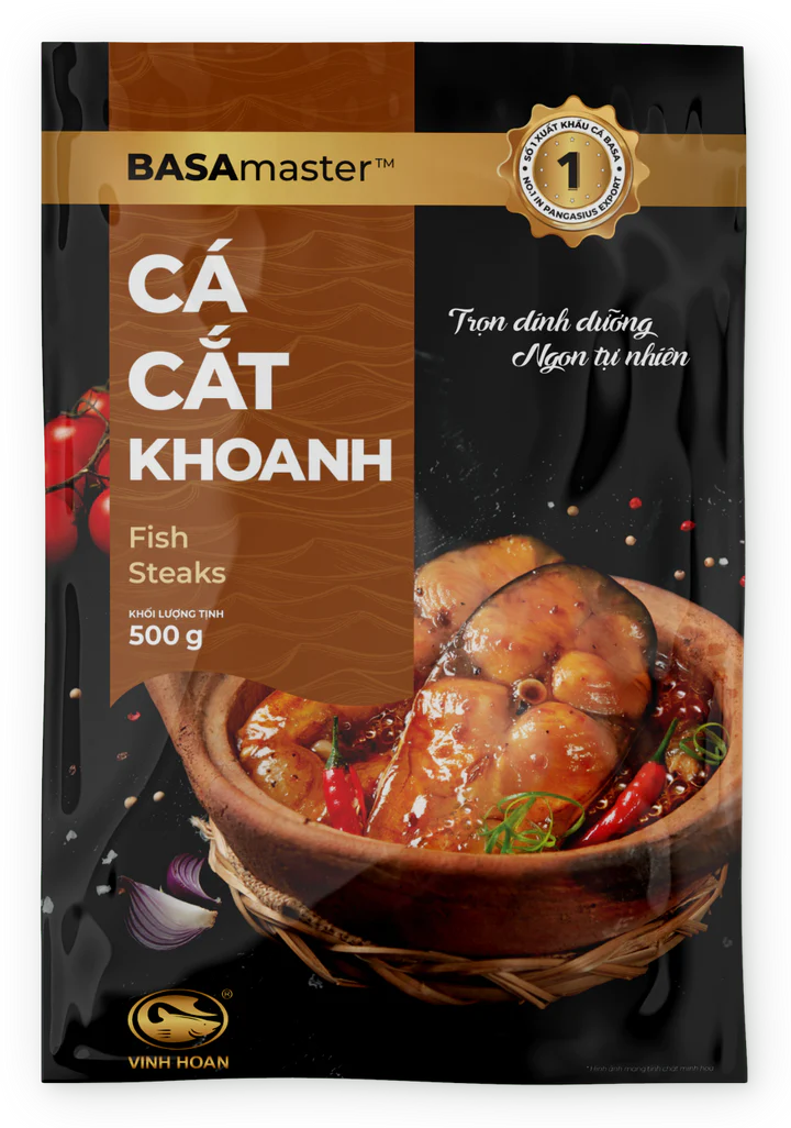  CÁ BASA CẮT KHOANH (500G) 