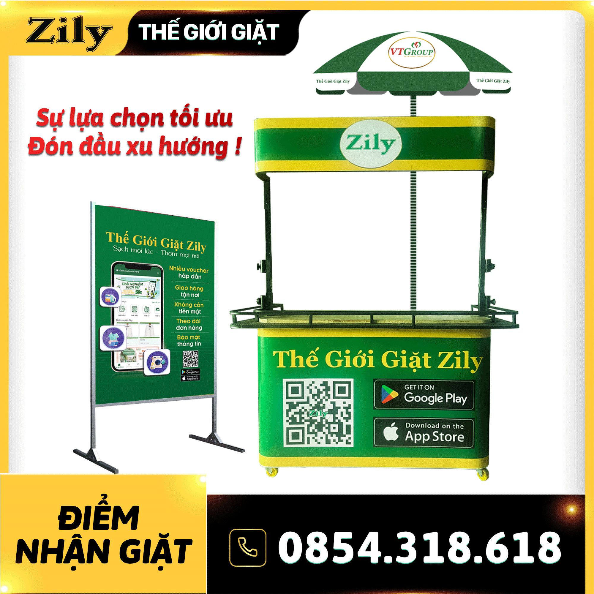  Gói Khởi Nghiệp - Điểm Nhận Giặt 