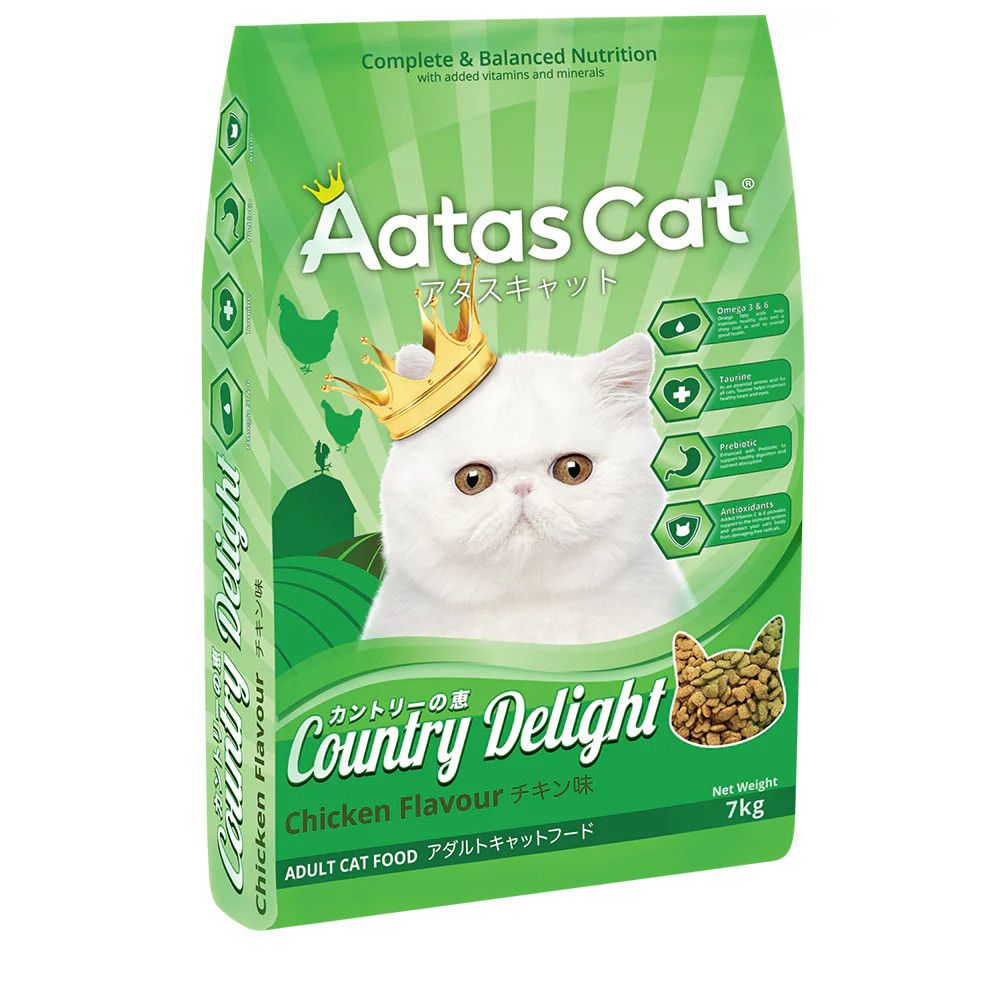  Aatas Cat Country Delight 7kg - Thức ăn cho mèo vị gà 