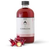  Lady Kombucha Hibiscus 500ml - Trà lên men hoa bụp giấm 