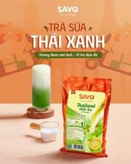Trà Savo Trà Sữa Thái Xanh 600g