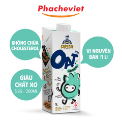 Sữa Yến Mạch Captain 1L