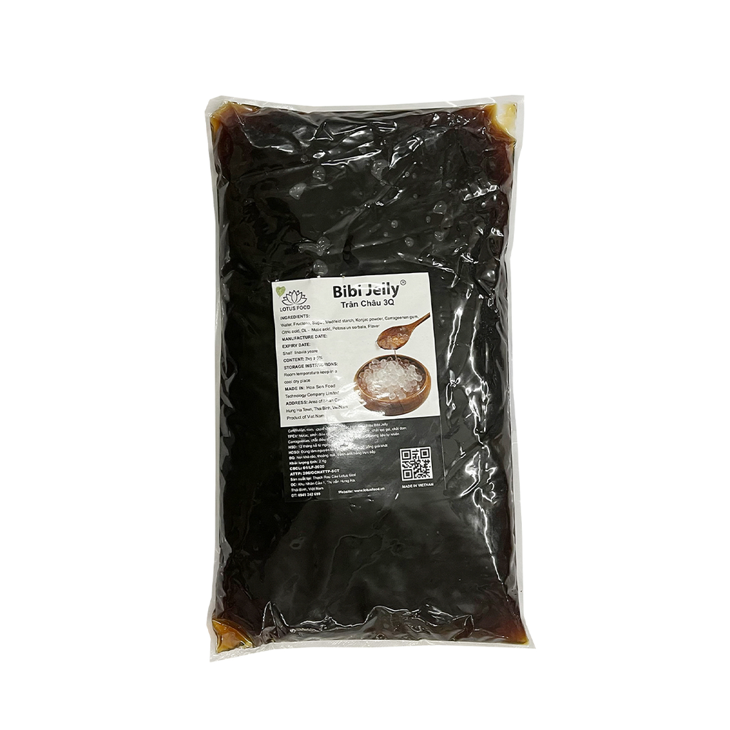 Trân Châu 3Q Bibi Jelly Caramel 2kg