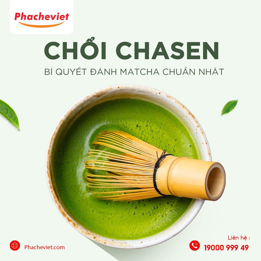 Chối Chasen Đánh Matcha